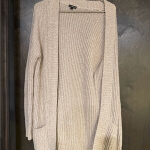Express Beige Knit Sweater